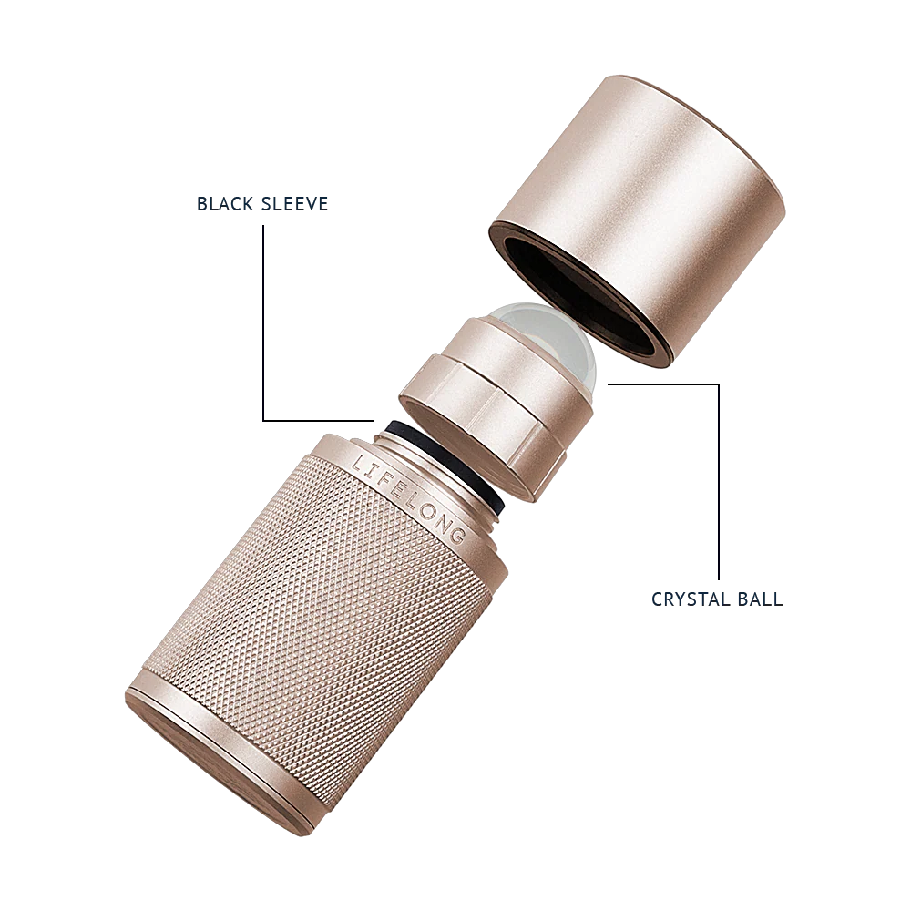 Lifelong Deodorant Aluminum Case - Oslo Rose
