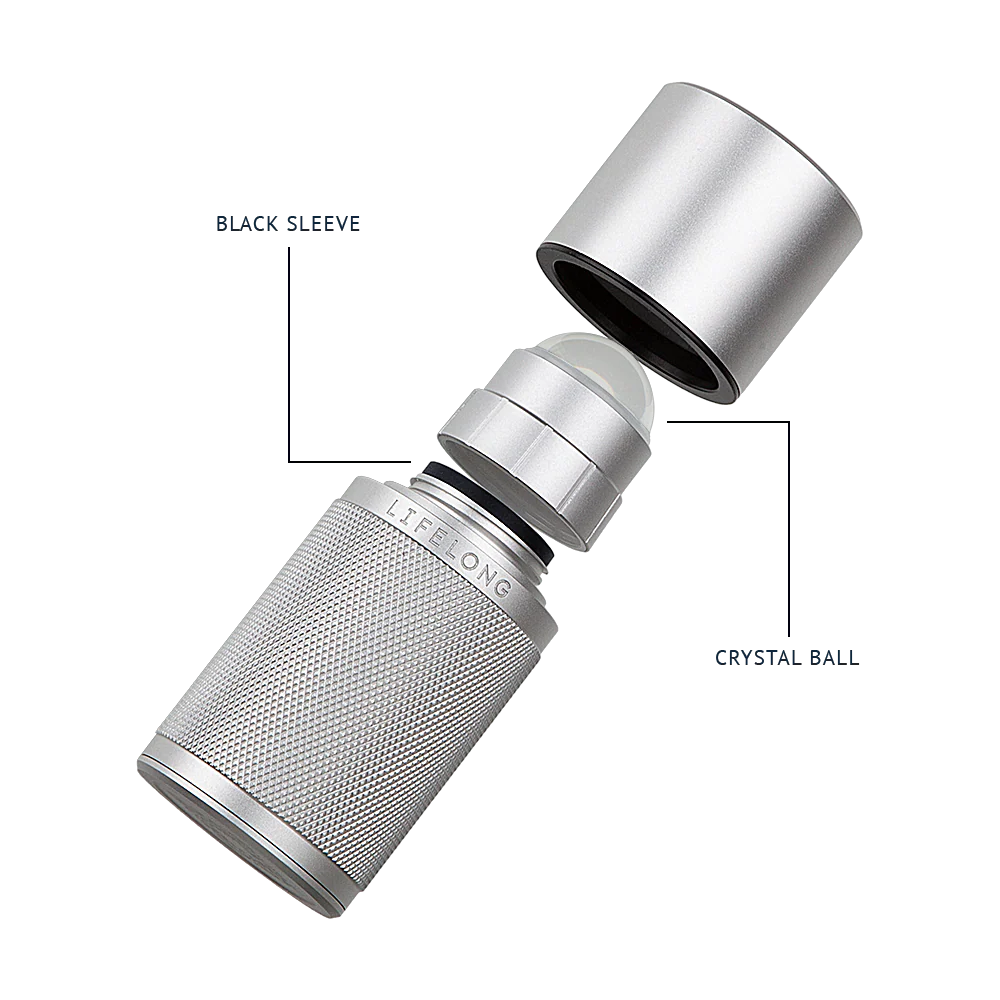 Lifelong Deodorant Aluminum Case - Copenhagen Silver