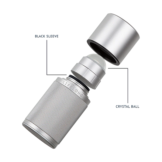Lifelong Deodorant Aluminum Case - Copenhagen Silver