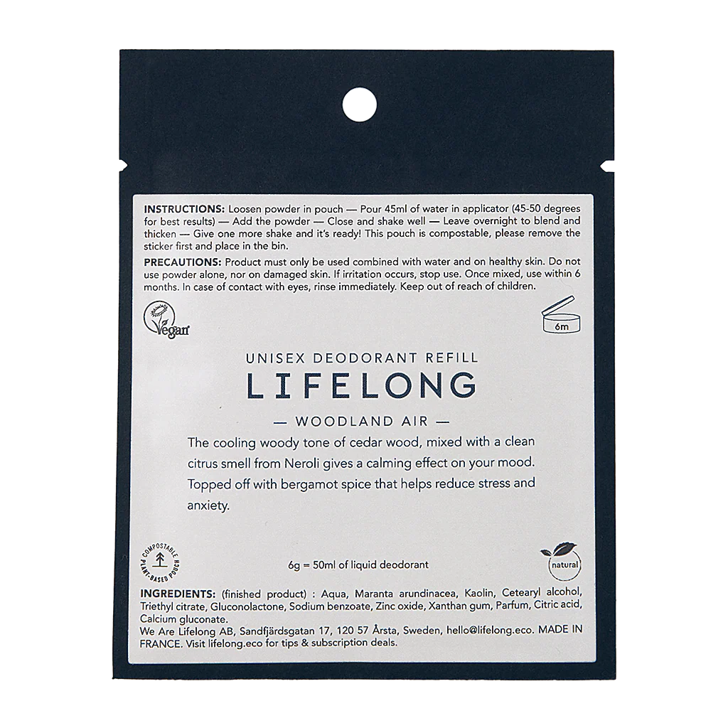 Lifelong Natural Deodorant Refills | Refillable & Eco-Friendly