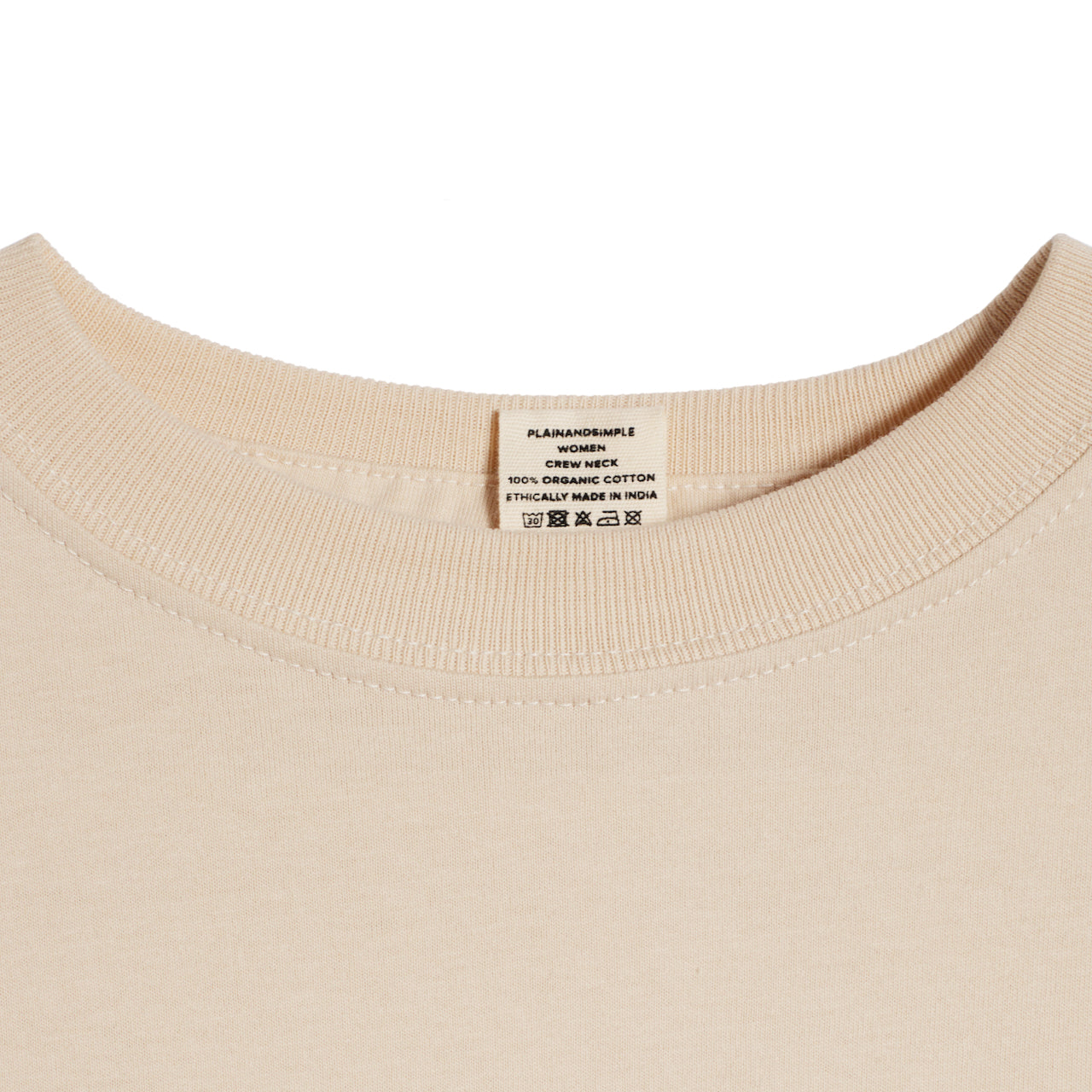 Crew Neck Organic T-Shirt