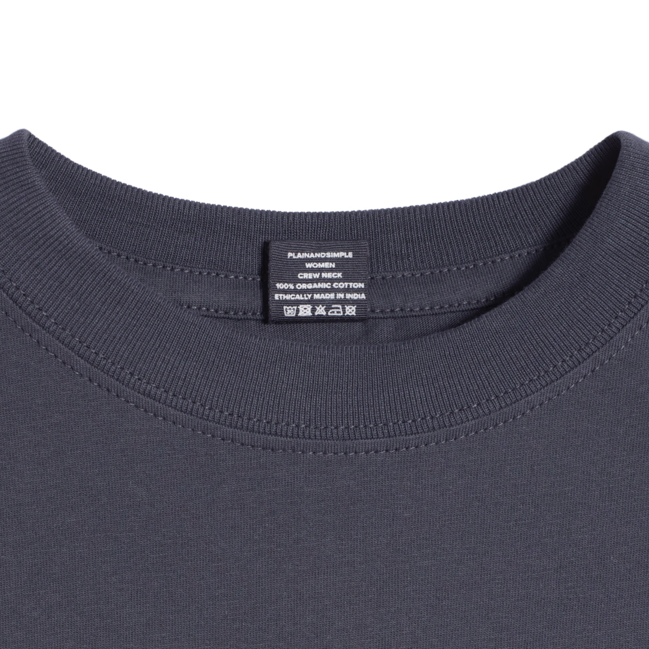 Crew Neck Organic T-Shirt