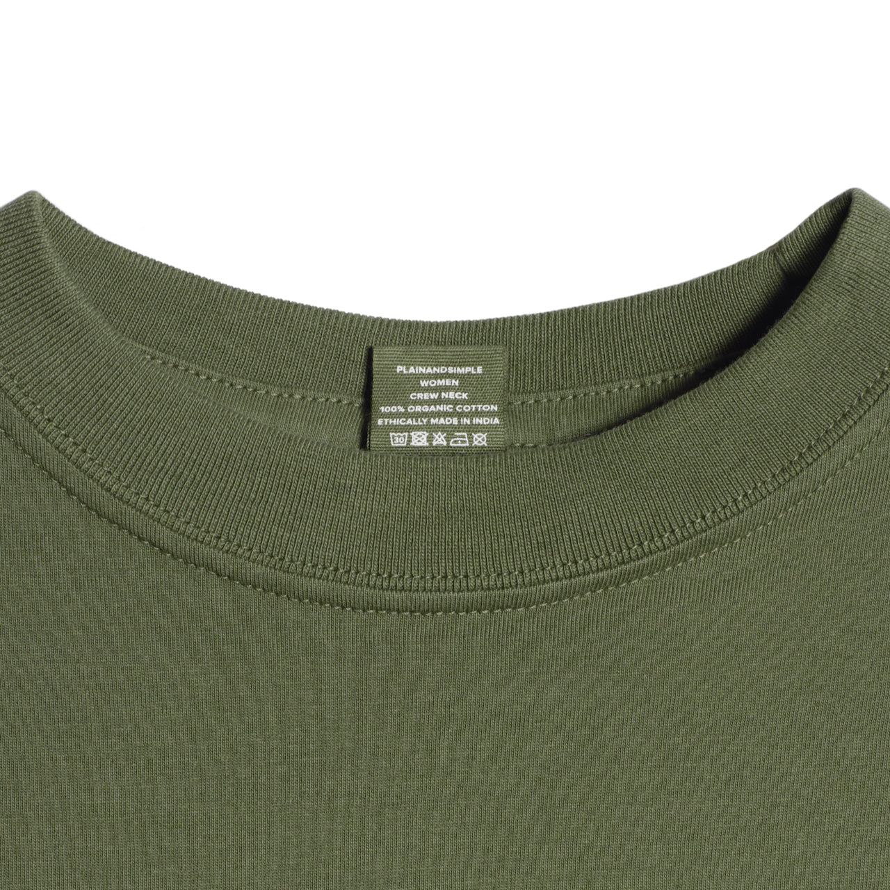 Crew Neck Organic T-Shirt