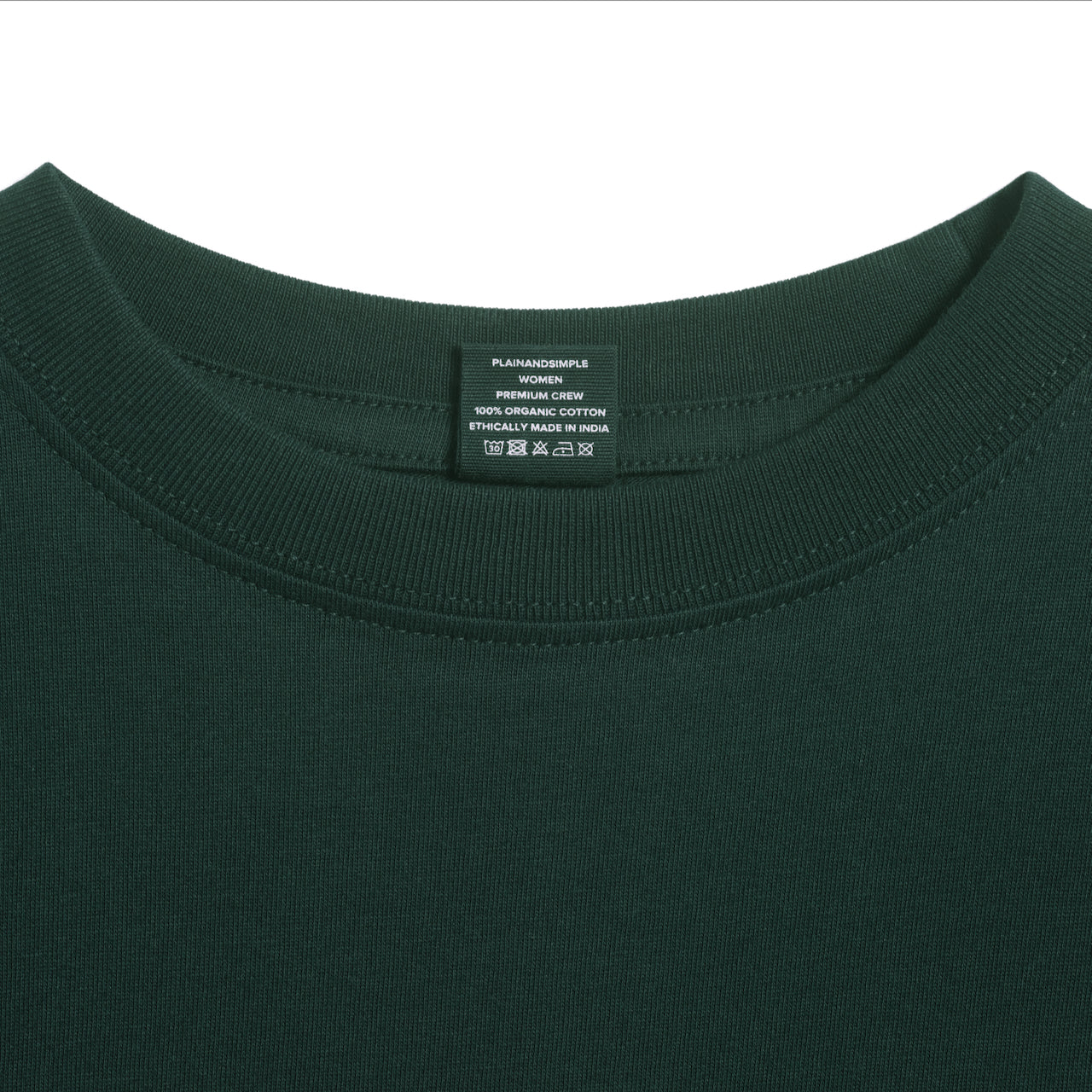 Crew Neck Organic T-Shirt