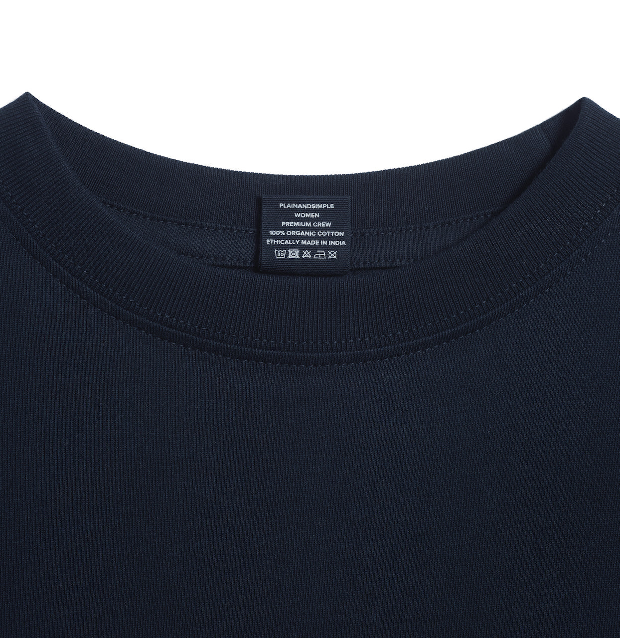 Crew Neck Organic T-Shirt