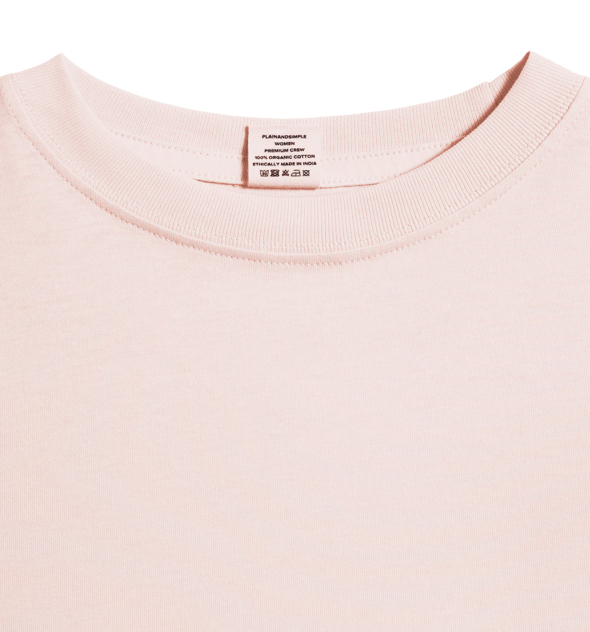 Crew Neck Organic T-Shirt
