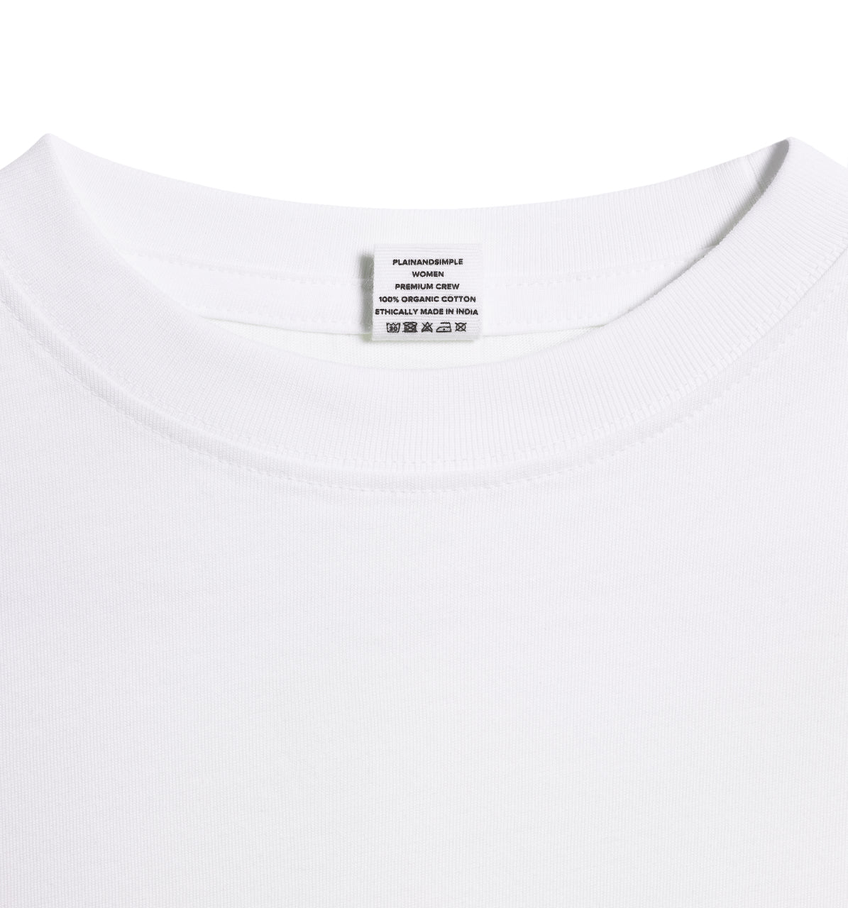 Crew Neck Organic T-Shirt