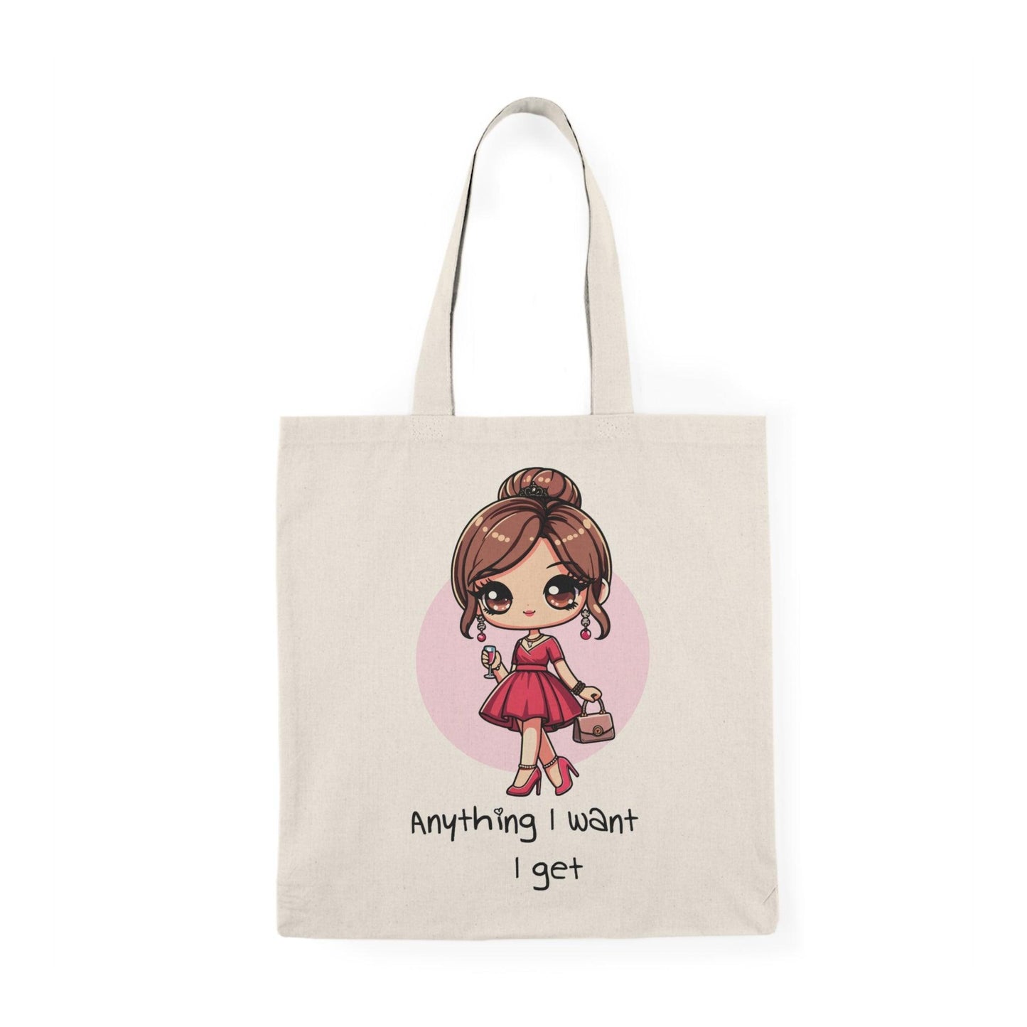 Anything I Want, I Get – Princess Cartoon Tote Bag
