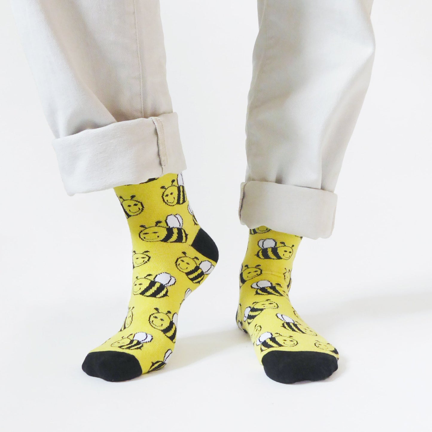 Yellow Lover 5 Bamboo Sock Set