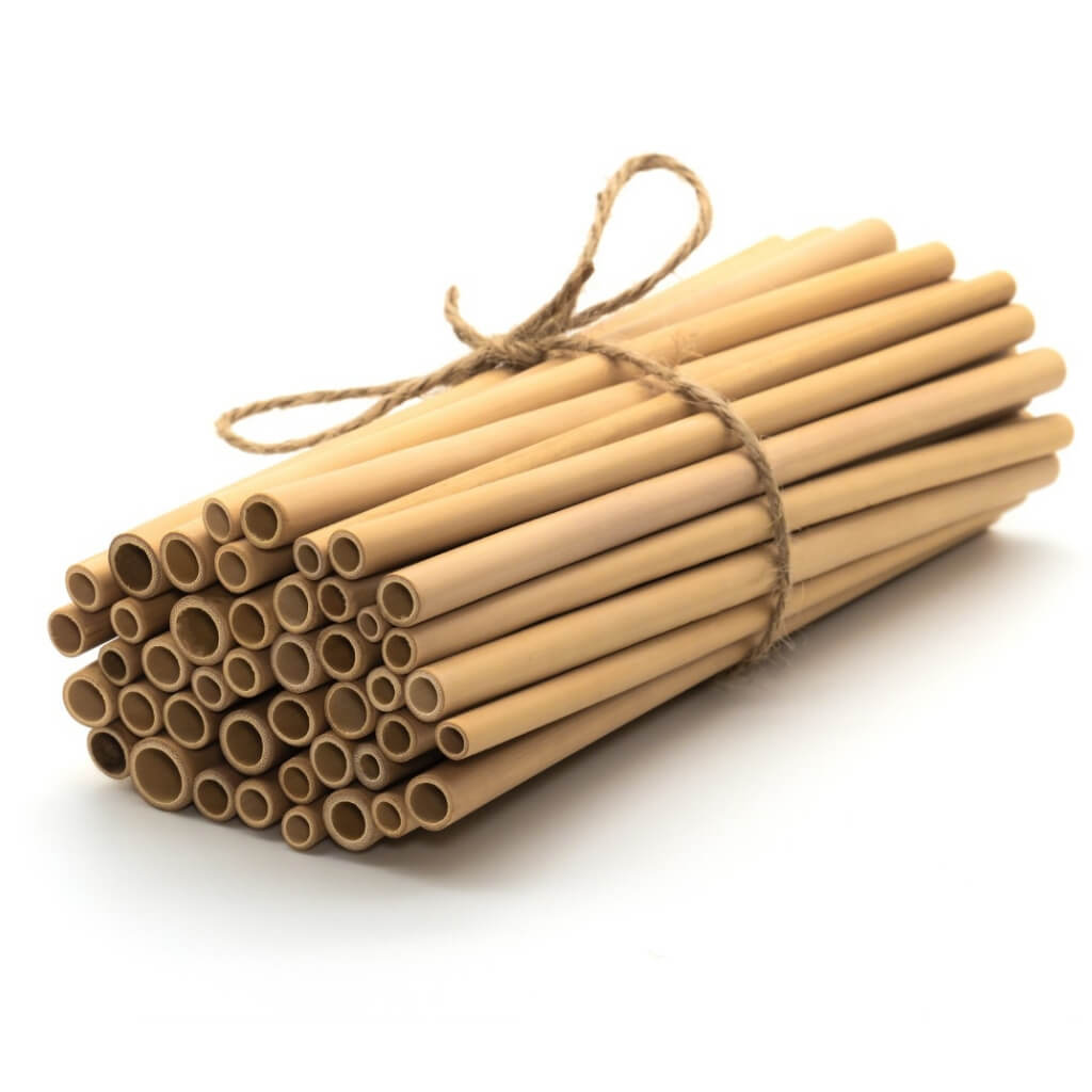 Reusable Straws Bamboo Drinking Straws | Bulk Pack For Businesses (Not customised)-0