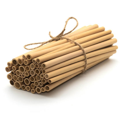 Reusable Straws Bamboo Drinking Straws | Bulk Pack For Businesses (Not customised)-0