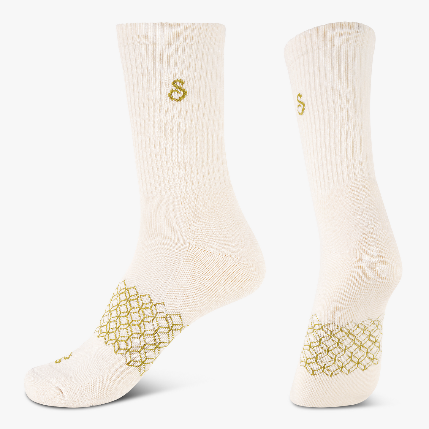 crew / mid-calf socks - organic combed cotton