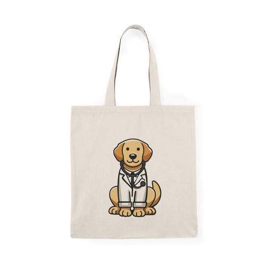 Doctor Dog Tote – Eco-Friendly Retriever Shopper