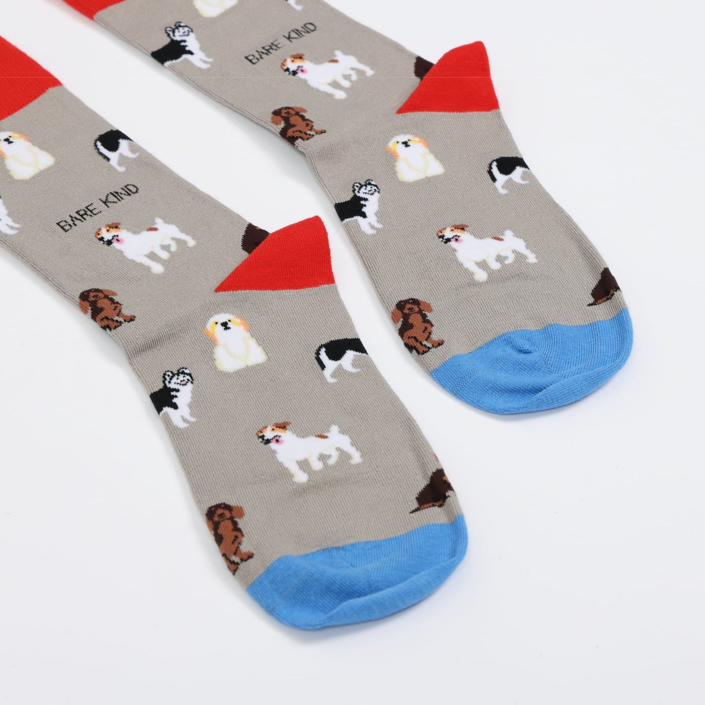 Grey Dog Pet 2 Pairs Bamboo Sock Set