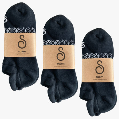 trainer socks - organic combed cotton