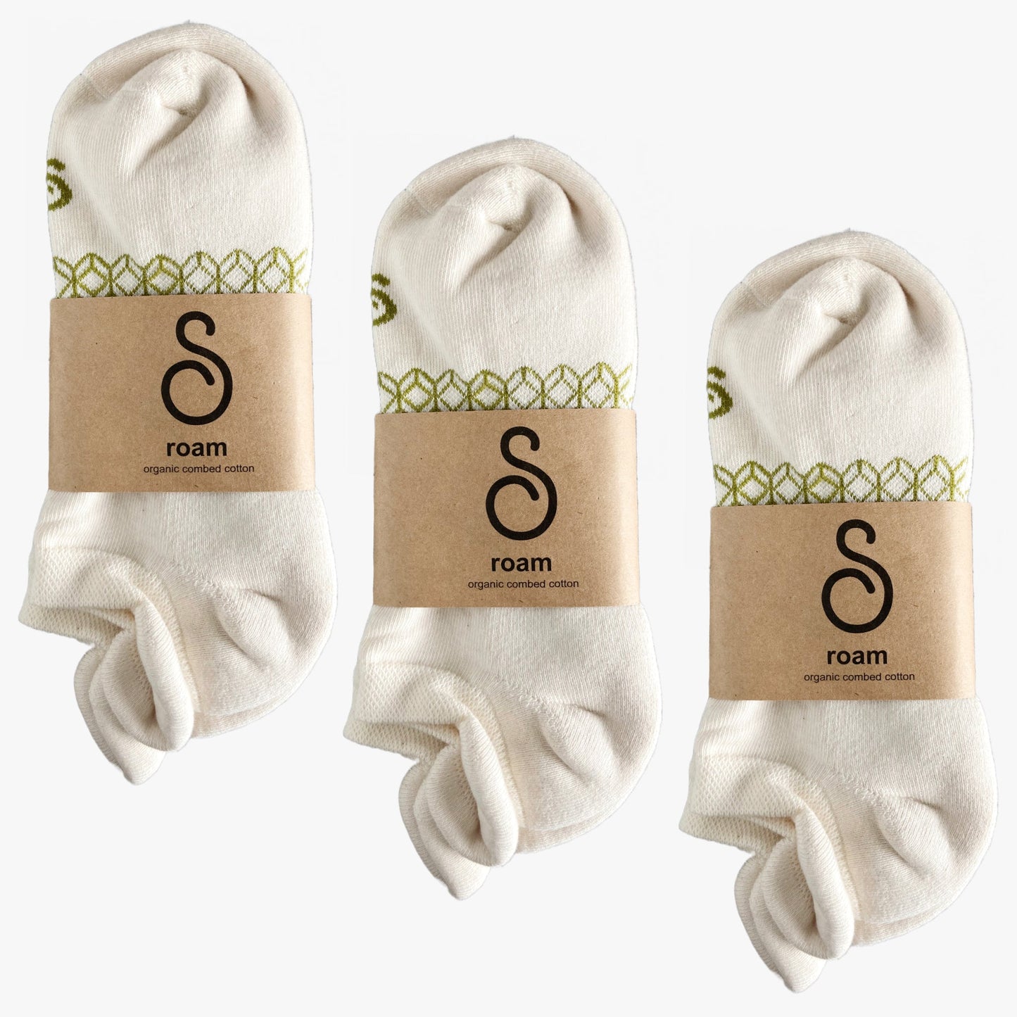 trainer socks - organic combed cotton