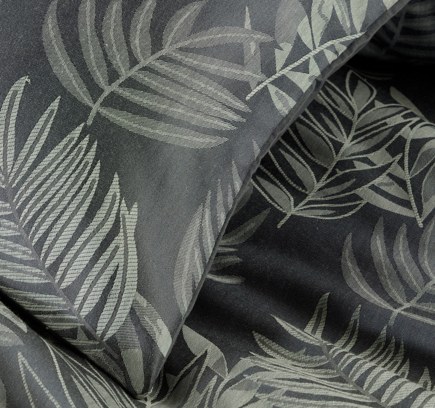 Leaf Jacquard Reversible Duvet Cover Sets - Cotton Blend for Ultimate Comfort & Eco-Friendly