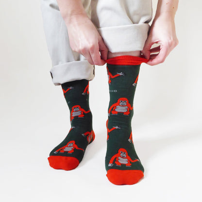The Ape 2 Pack Bamboo Sock Set
