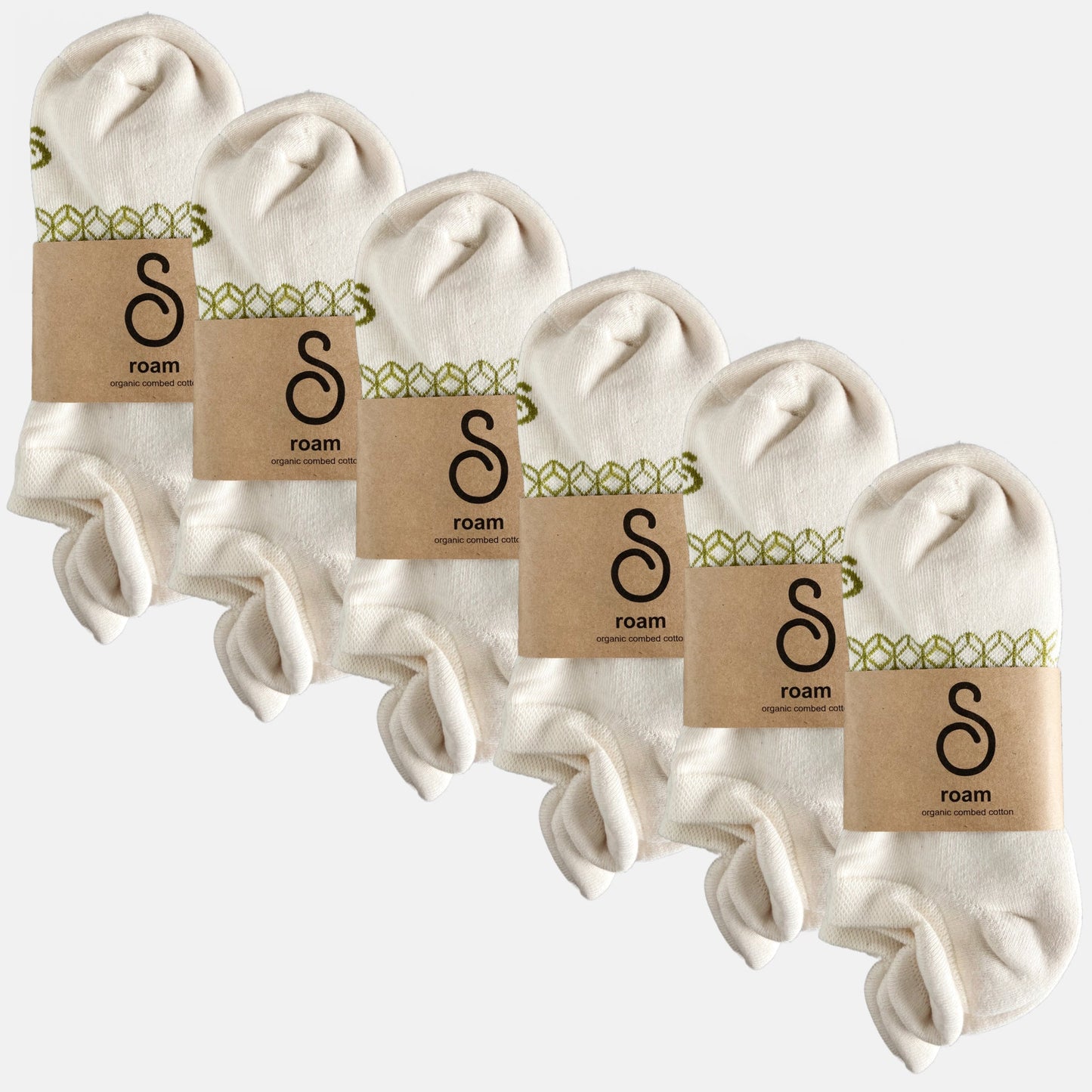 trainer socks - organic combed cotton