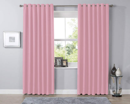 OLIVIA ROCCO Thermal Blackout Curtains For Room Darkening Panels 12 Colours Multiple Sizes