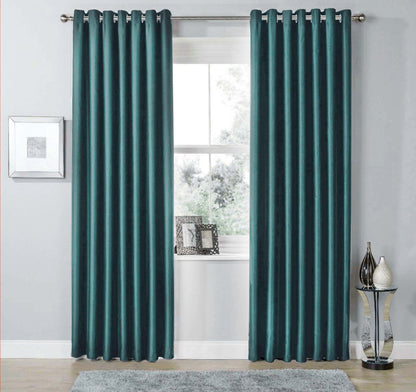 OLIVIA ROCCO Thermal Blackout Curtains For Room Darkening Panels 12 Colours Multiple Sizes