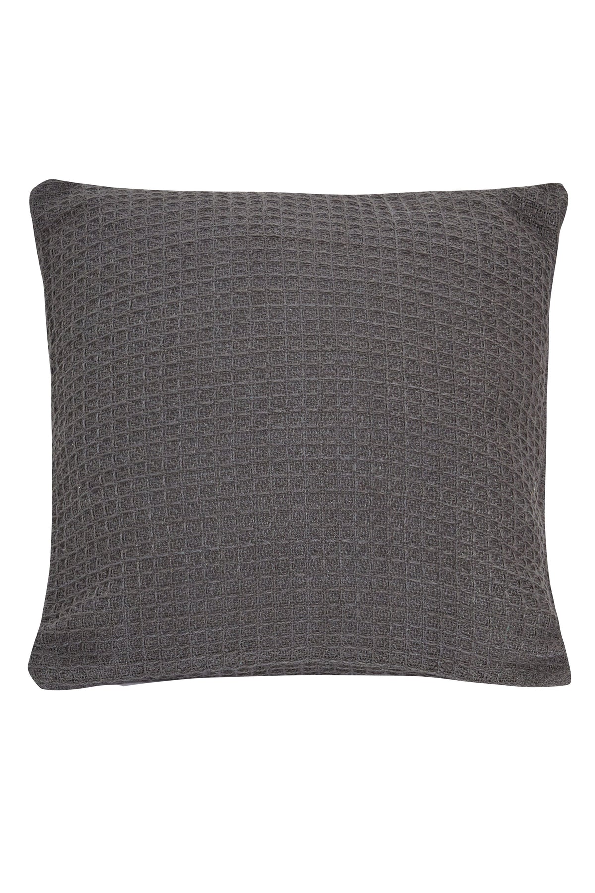OLIVIA ROCCO Lisbon Pure Indian Cotton Handwoven Honeycomb Cushion Covers 17x17 and 24x24