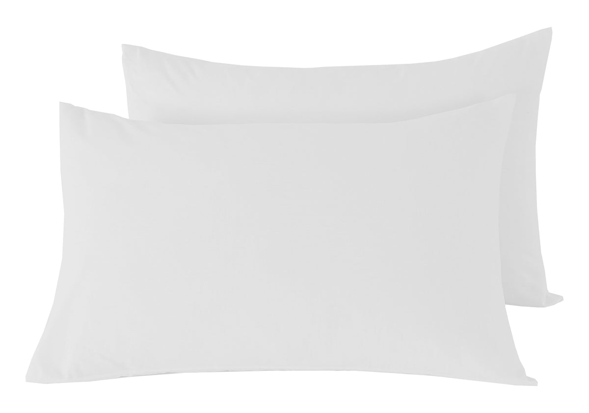 OLIVIA ROCCO Basics Fitted Pleated Valance Sheet Indus Valley Cotton Blend OEKO-TEX