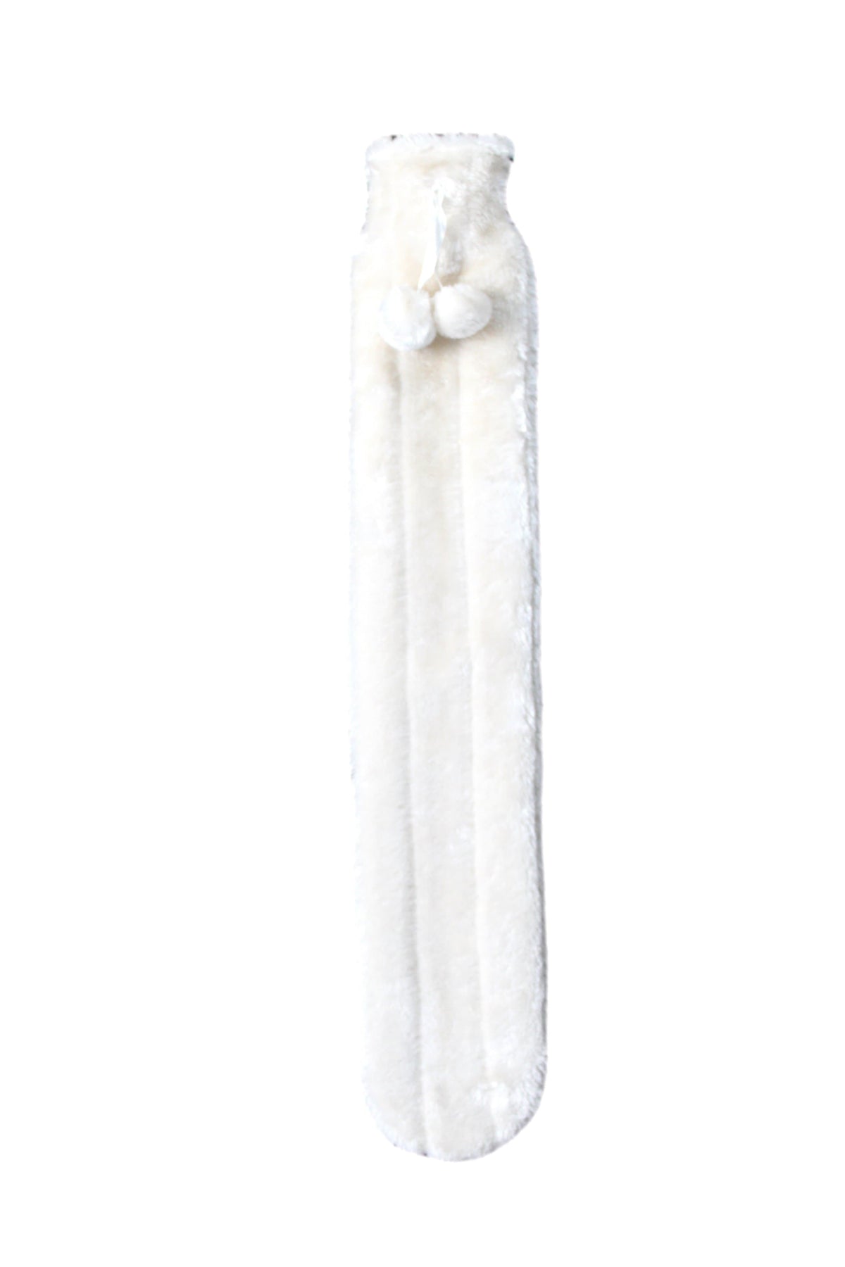 OLIVIA ROCCO Extra Long 2L Hot Water Bottle With Plush Faux Fur Cover Natural Rubber UK
