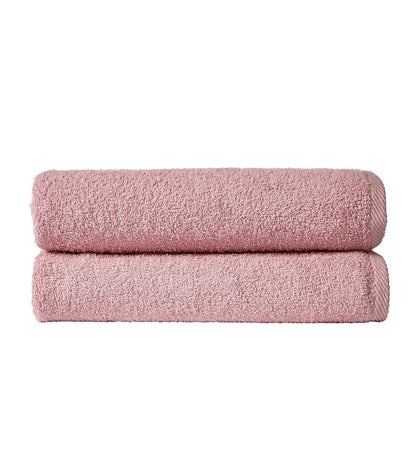 OLIVIA ROCCO Large Bath Sheets 80x140 cm Pack of 2 Quick Drying Lightweight Easycare