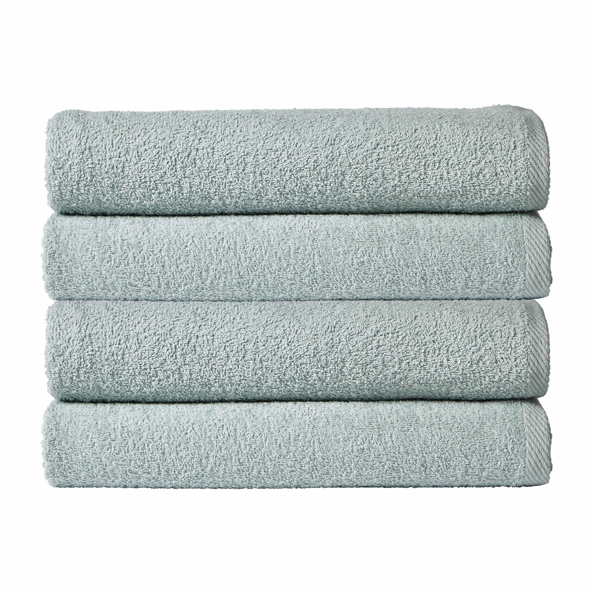 OLIVIA ROCCO Pack Of 4 Large Quick-Drying Indus Valley Cotton Bath Sheets 80x140cm