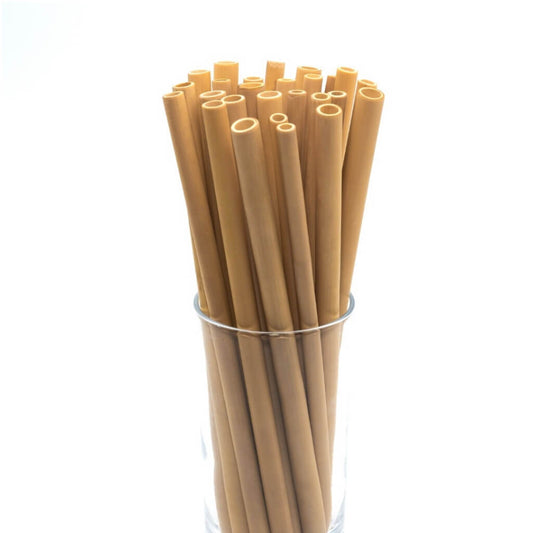 Reusable Straws Bamboo Drinking Straws | Bulk Pack For Businesses (Not customised)-1