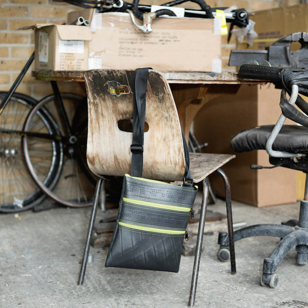 Maggie Special Recycled Rubber Vegan Handbag-2