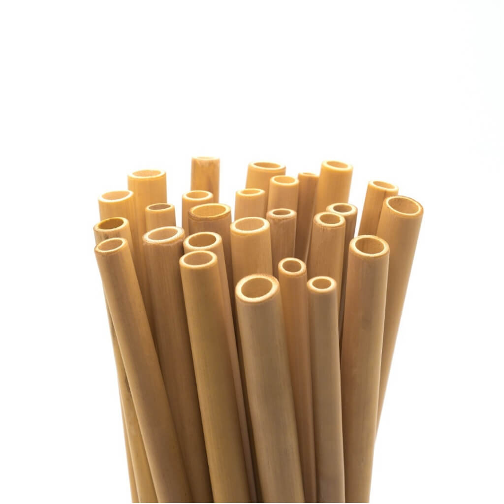 Reusable Straws Bamboo Drinking Straws | Bulk Pack For Businesses (Not customised)-2