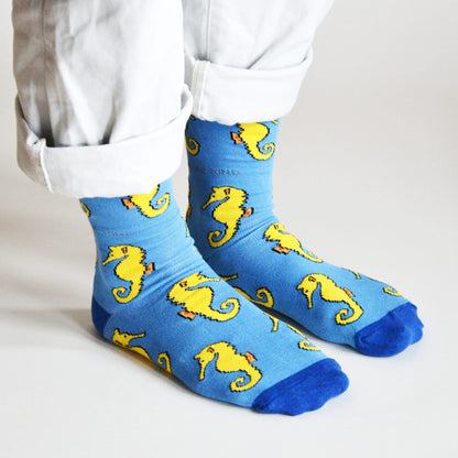 Ocean Rainbow 5 Pack Bamboo Sock Set