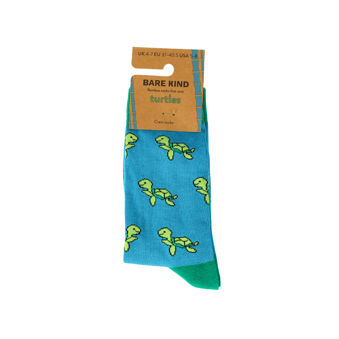 Save the Turtles Bamboo Socks