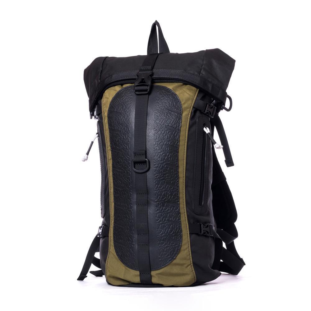 Soldier Water-Resistant Vegan Canvas & Inner Tube Laptop Backpack-0