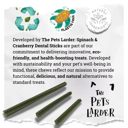 Spinach & Cranberry Chew Stick Vegetable Chew For Dogs