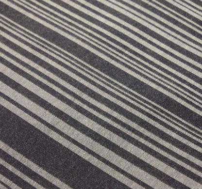 Stripe Jacquard Reversible Cotton Blend Duvet Cover Set with Pillowcases Luxurious Eco-Friendly Bedding for Master and Guest Bedrooms Multiple Sizes and Colours by OLIVIA ROCCO