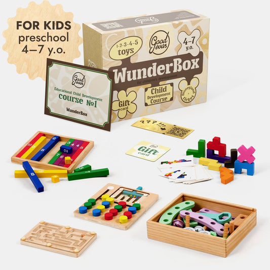 WunderBox 4-7 years old – developmental box for kids-0